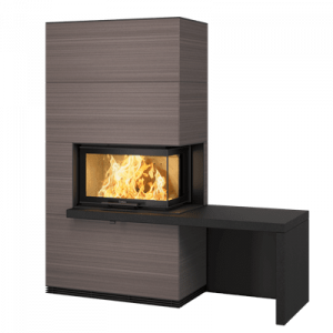 Cheminée murale Contura 7kw