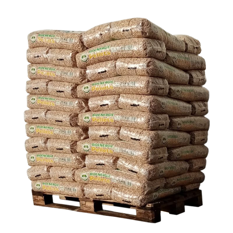 Pellet Bio Energie – Palette de 66 sacs de 15 kg