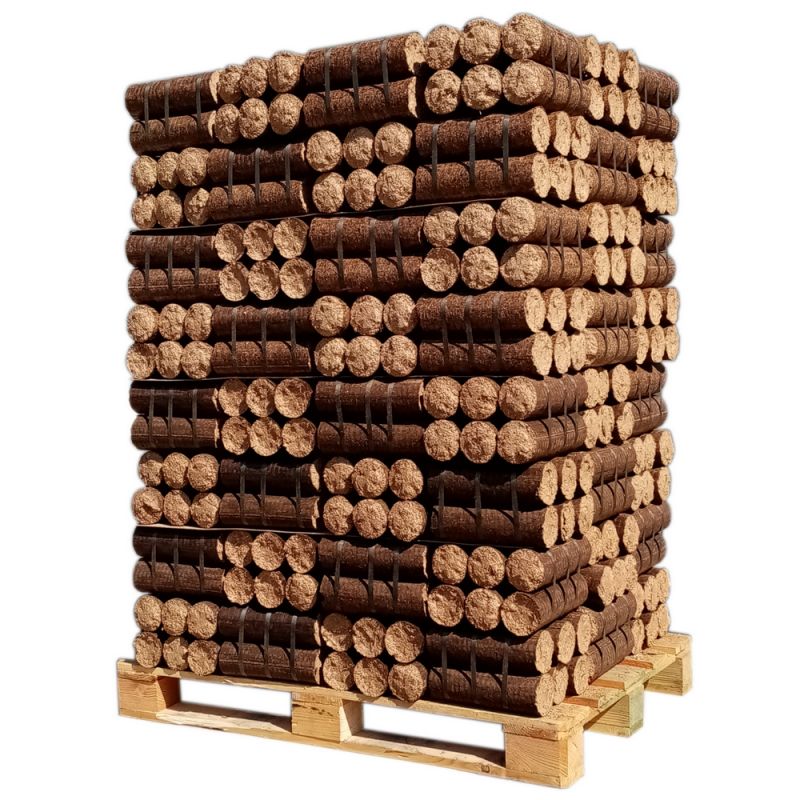 Bois densifié – Bûches de nuit – Palette de 960 KG