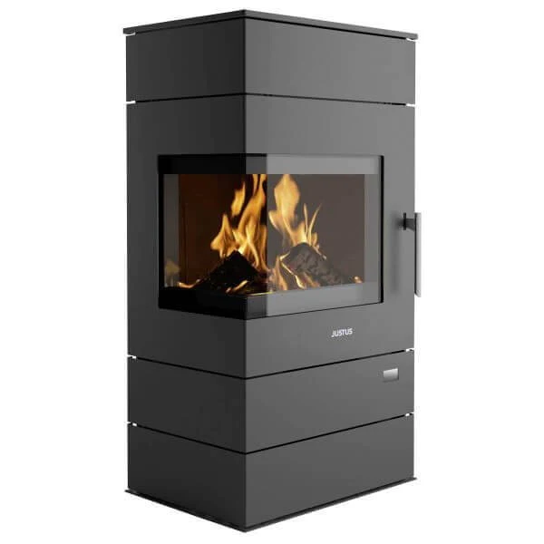 Poêle à bois Justus Voga W+ avec bloc accumulateur