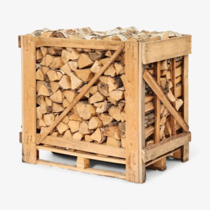 Palette de Bois de Chauffage en Bouleau - Prête au Séchage